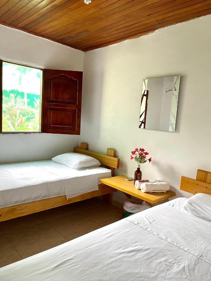 Ecohostal Palmares Del Rio Guachaca Exterior foto